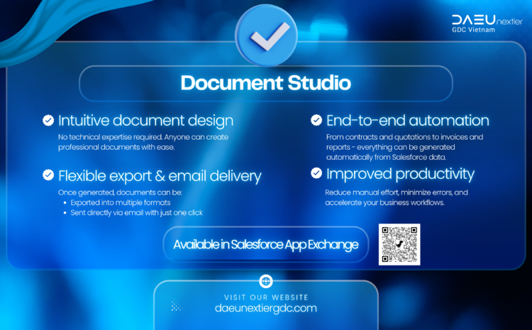  Document Studio – A smarter way to automate your documents